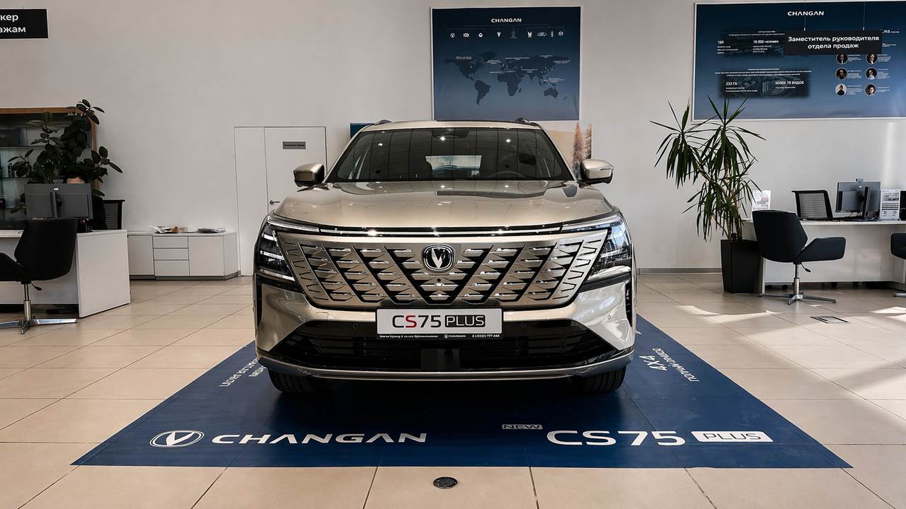 Changan CS75PLUS IV 2,0 АКП Техно полный привод 25 г.в